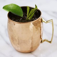 Verre à vin 2 onces pour mulet de moscou, Mini tasses en cuivre, en acier inoxydable, 2oz