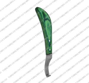 Cuchillo de pezuña de caballo veterinario, herramienta de herrador, cuchillo de corte de acero inoxidable por TARIQ MFG CO CE ISO EU - Product Image 5
