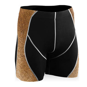 Shorts de compression respirants en toile écologique pour homme, taille personnalisée, haute qualité, vêtements de sport streetwear - Product Image 1