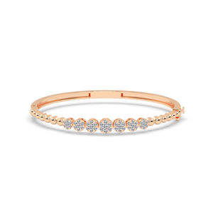 Pulseras Clásicas de Diamantes Brillantes para Mujer Disponibles en Platino Amarillo Blanco Oro Rosa - Product Image 5