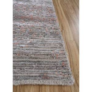 Alfombra Uvenuti Grande de Lana y Seda de Bambú, Tejida a Mano, Color Marfil, Modelo LRB-1665, con Patrón de Rayas, para Sala de Estar, Pasillo, para Adolescentes - Product Image 4