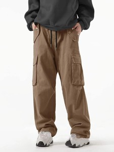 Vente en gros de vêtements de fitness de gym pantalon de jogging pantalon cargo pour hommes avec poches latérales pantalon de jogging pour hommes - Product Image 4