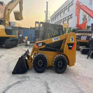 Chargeuse compacte de qualité supérieure CAT Acheter en stock maintenant Équipement lourd de machine de construction de chargeuse compacte à vendre - Product Image 3