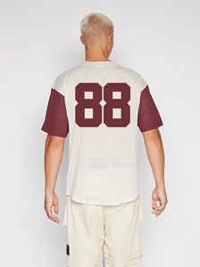 T-shirts en jersey de baseball 100% polyester à manches courtes pour hommes, imprimés sur mesure, design hip hop vintage, respirants, automne - Product Image 2