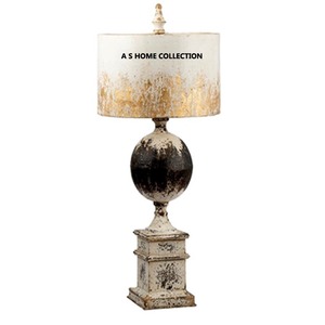 Lámpara de mesa pulida brillante de metal de acero inoxidable Diseño de tendencia con decoración de restaurante de hotel de forma redonda - Product Image 2