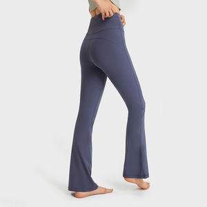 Pantalon taille haute Butt Lifting Yoga Workou Fitness Collants de sport Gym Leggings évasés pour femmes - Product Image 2