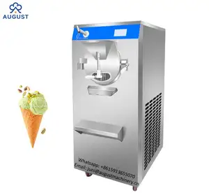 August Gelato Machine Mini Home Italian Artisan Gelato Ice Cream Maker Batch Freezer Commercial Hard Ice Cream Machine