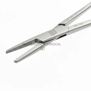 Forceps artériels droits, hémostatique chirurgical, acier inoxydable, instrument médical à verrouillage - Product Image 3