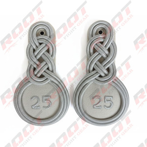 ผ้าปักลายพู่ห้อยประดับไหล่สำหรับชุดพิธีการ คุณภาพพรีเมียม ผ้าฝ้าย 100% สำหรับแฟชั่นบุรุษ สามารถปรับแต่งสีและขนาดได้ - Product Image 2