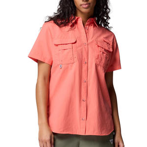 Camisetas de Pesca Estilo Urbano para Mujer, Logotipo Personalizado, Tela de Poliéster y Elastano, Estilo Casual - Product Image 5