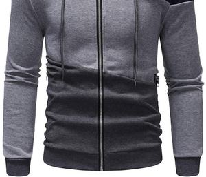Best Selling Custom Made Long Sleeve Fleece <b>Hoodies</b> Solid <b>Black</b> Multi-Color <b>Zipper</b> Design Thick Comfortable for Plain Dyed - Product Image 3