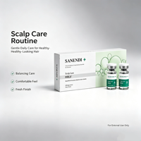 Kit de Soins du Cuir Chevelu Complexe Exosome en Poudre Lyophilisée – Flacons Individuels pour Salon et Domicile – Kit de Conditionnement Capillaire et du Cuir Chevelu