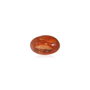 Saphir naturel Sun Sitara-5.5 carats, pierre précieuse en agate, bleu royal à orange, taille ovale - Product Image 1
