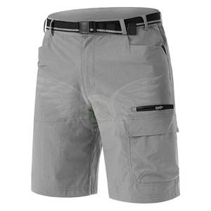 กางเกงขาสั้นผ้าฝ้าย100% สำหรับผู้ชายกางเกงขาสั้นออกกำลังกายชายหาดลายพื้นสำหรับใส่วิ่งทันสมัย - Product Image 1