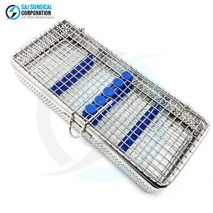 Inserts en acier inoxydable pour panier micro-ophtalmique, bandes durables et réutilisables pour le stockage médical des instruments de chirurgie ophtalmique - Product Image 1