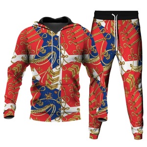 Conjunto de Sudadera con Capucha y Pantalones Deportivos de Maternidad con Estampado 3D de Halloween de Otoño, Ropa Informal de Dos Piezas, Conjunto Deportivo Unisex - Product Image 3