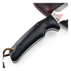 Couteau de chasse à lame fixe en acier inoxydable de qualité industrielle, manche en bois, personnalisable, OEM, garantie 3 ans, best-seller en gros - Product Image 6