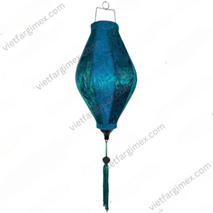 Hoi โคมไฟแอปเปิ้ลคัสตาร์ดทำด้วยมือ, โคมไฟแขวนทำจากไม้ไผ่สำหรับงานปาร์ตี้กลางแจ้ง, กิจกรรมทางวัฒนธรรมและการจัดแสดงสินค้าขายปลีก - Product Image 1