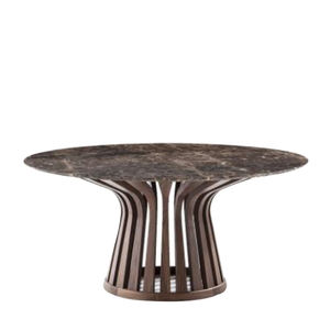 Dessus de marbre de conception unique avec la table basse de cadre en métal pour l'article à la maison d'utilisation de cafés de restaurant d'hôtel - Product Image 1