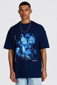 Meilleur t-shirt surdimensionné Coton de haute qualité Design Loose Heavyweight Noir Impression numérique Graphique Street wear Coton uni Hommes - Product Image 4