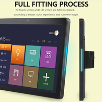 10.1 "pouces affichage domotique intelligent LCD IPS lumière murale GDN RS485 POE paysage écran tactile capacitif Android PC