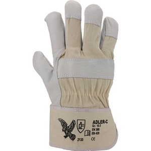 Adler-C Size 10.5 Natural Color <b>Garden</b> Gloves PPE Category II ASATEX Protective Gear-Pack Size 12 - Product Image 1
