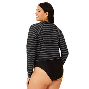 Maillot de bain pour femme, manches longues, style décontracté, prêt pour la plage, nouvelle marque personnalisée, dos plus long - Product Image 5