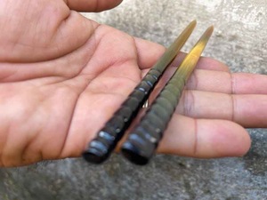 Polished <b>Finish</b> Buffalo Horn <b>Hair</b> Pins for Women's Ox Horn <b>Hair</b> Styling <b>Stick</b> Natural Accessory - Product Image 4