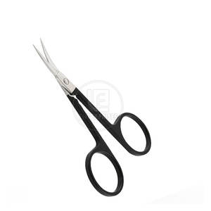 Tijeras de Belleza Profesionales, Hoja Curva de Acero Inoxidable, Tijeras Curvas con Punta Afilada para Manicura - Product Image 3