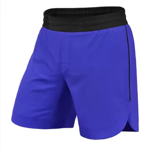 กางเกงขาสั้นสำหรับต่อสู้ผ้าสแปนเด็กซ์/ โพลีเอสเตอร์แบบแห้งเร็ว - Product Image 5