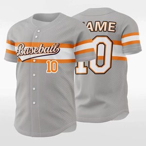Camiseta de Béisbol Estampada de Venta Caliente, Diseño Personalizado, Media Manga, Dos Botones, Anti-UV, Absorbe la Humedad, Servicio Multi-OEM - Product Image 3