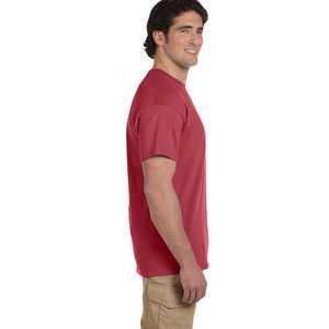 Camisetas de algodón pima, camisetas de algodón supima 100%, camiseta de pista de mezcla triple, cómoda - Product Image 2