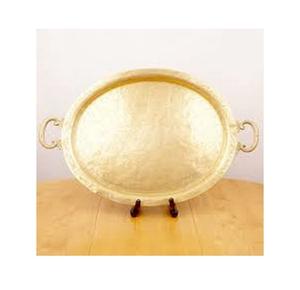 ถาดเสิร์ฟโลหะสไตล์วินเทจสำหรับตกแต่งบ้านโรงแรมร้านอาหาร - Product Image 6