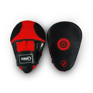 Nouveauté Mitaines de kickboxing professionnelles personnalisées pour l'entraînement de boxe Coussinets de frappe en cuir véritable Muay Thai Focus Pad - Product Image 4