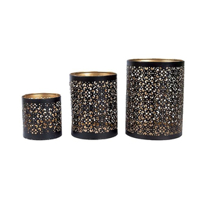 Nouvelle arrivée de qualité supérieure bougeoir votif en métal en fer fabrication de bougies taille personnalisée pour la décoration d'éclairage de table - Product Image 2