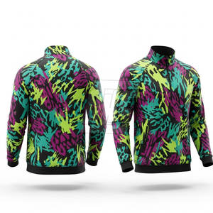Men Qtr Zip Sublimated <b>Jacket</b> Lightweight Modern Men Quarter Zip Sublimated <b>Jacket</b> For <b>Gym</b> Workout And Outdoor Sports - Product Image 6