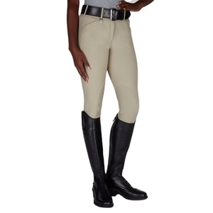 Vente chaude Nylon Matériel Équestre Protège-tibias Logo Personnalisé Couleur Équitation Sport Protection Silicone Genou Patch Culotte - Product Image 1