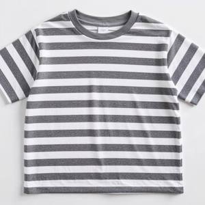 T-shirt vierge en coton biologique doux pour garçons, vente en gros, chemise à manches courtes pour enfants, vêtements d'été en vrac, fabricant - Product Image 5