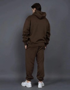 Survêtement d'hiver unisexe avec logo personnalisé Pantalon de survêtement pour homme en molleton de coton épais imprimé de sport grande taille - Product Image 3
