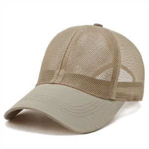 Gorra de béisbol de gamuza de 5 paneles para hombre con logotipo personalizado, parche bordado y malla, estilo camionero, bordado personalizado - Product Image 3