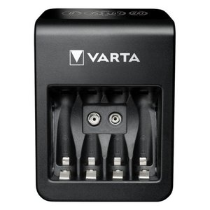 Caricabatterie LCD Nero per 4xAA e <span class=keywords><strong>Batterie</strong></span> 057687101441, Stock Elettronico - Product Image 2