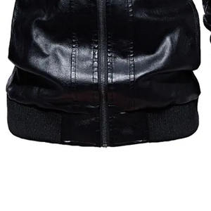 Chaqueta impermeable a prueba de viento de cuero genuino Premium para hombre al mejor precio Teñido liso para invierno en todos los tamaños Venta en línea disponible - Product Image 4