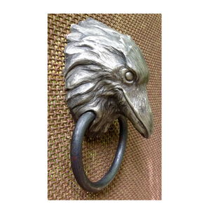 Heurtoir de porte traditionnel en forme de lion en métal Design tendance Nouvelle arrivée Poignée de porte pour des utilisations polyvalentes - Product Image 6