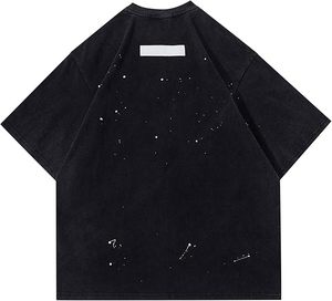 เสื้อยืดโอเวอร์ไซส์สั่งทำพิเศษ ผ้าฝ้าย 100% สตรีทแวร์ลายกราฟิก พิมพ์ลายพัฟสกรีน เสื้อยืดน้ำหนักมาก พิมพ์ลายการ์ตูน เสื้อยืดผู้ชาย - Product Image 2