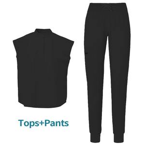 Uniformes de Enfermería de alta calidad Unisex OEM 2025, conjunto de tela de rayón transpirable, logotipo de estilo personalizado, Hospital Médico antipilling - Product Image 4