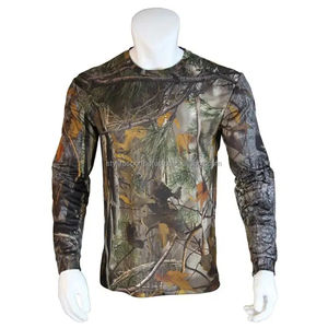 เสื้อเชิ้ตแขนยาวสำหรับล่าสัตว์และตกปลา ทำจากโพลีเอสเตอร์ ระบายอากาศได้ดี พิมพ์ลายแบบซับลิเมชั่น เหมาะสำหรับผู้ชายและผู้หญิง - Product Image 1