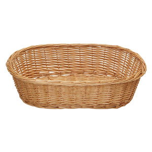 Panier à fruits en rotin de grande capacité, décoration de table à domicile, panier ovale pour contenir des fruits, style unique - Product Image 5