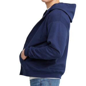 Polyester/Cotton Fleece Heavy Pullover Zip <b>Hoodies</b> Men Streetwear Style Custom Blank Screen Print Embroidery Solid Winter <b>Plain</b> - Product Image 6
