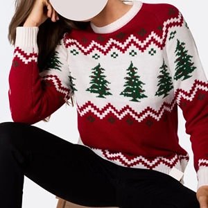 Suéter de Navidad feo festivo y divertido para mujer Ropa de invierno perfecta - Product Image 4