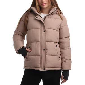 Blouson matelassé d'hiver tendance pour homme, coupe standard, idéal pour la randonnée en extérieur, avec logo personnalisé, coupe-vent, imperméable, style urbain. - Product Image 3